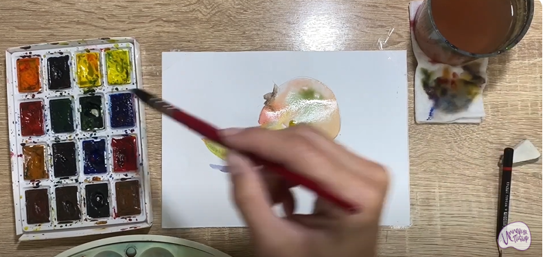 Рисуем Сапота