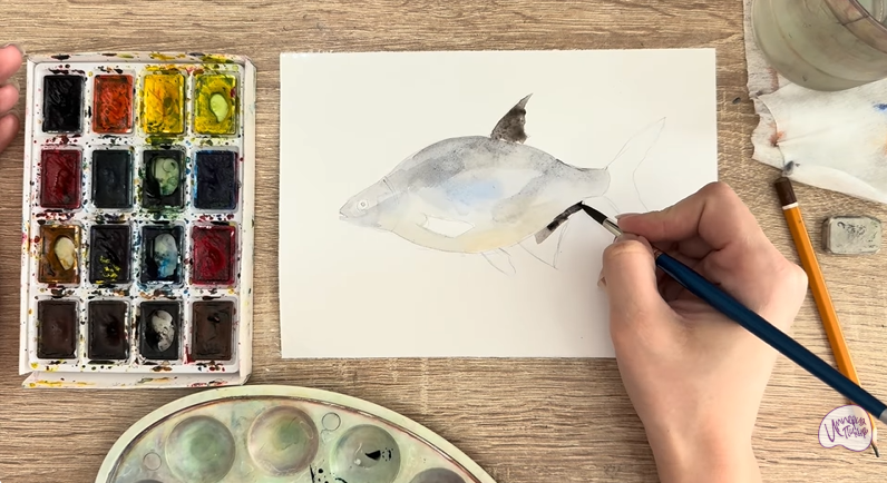 Рисуем Густера