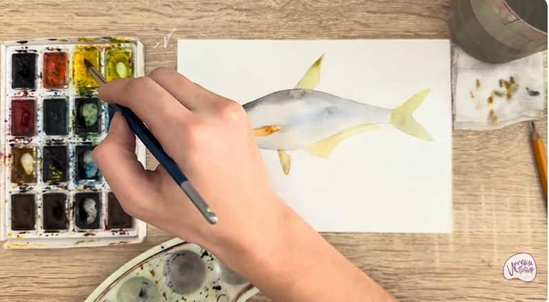 Рисуем Белоглазка