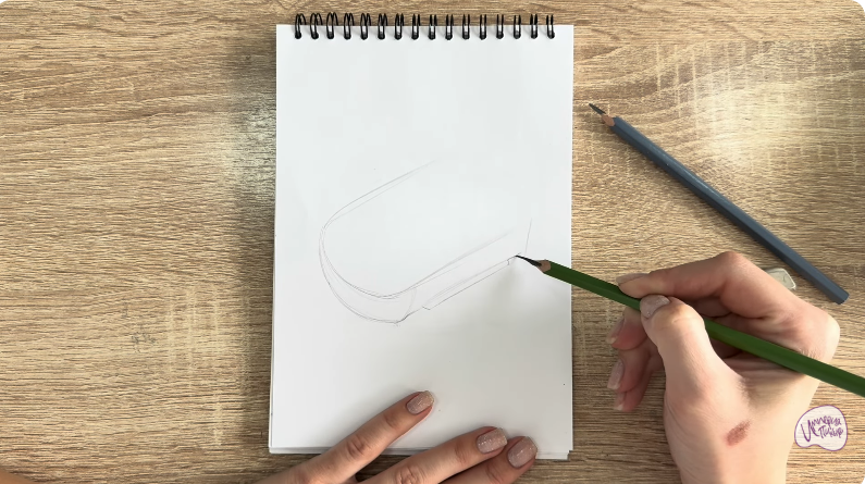 Рисуем Педаль велосипеда