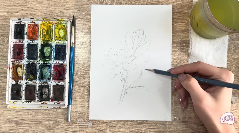 Рисуем Тубероза