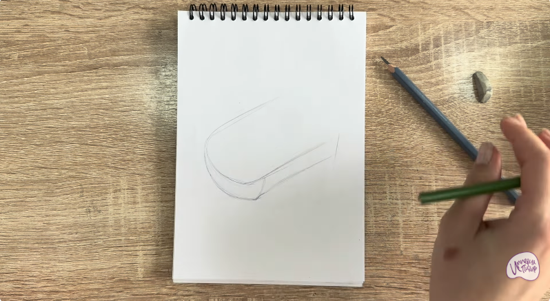 Рисуем Педаль велосипеда