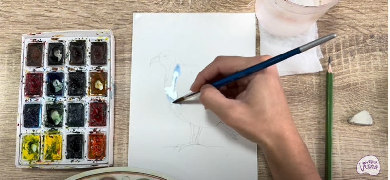 Рисуем Кеклик Рисуем Кеклик