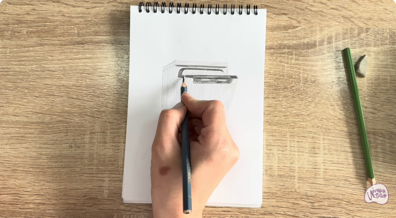 Рисуем Посудомоечная машина