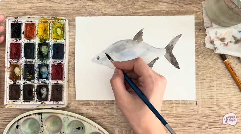 Рисуем Густера