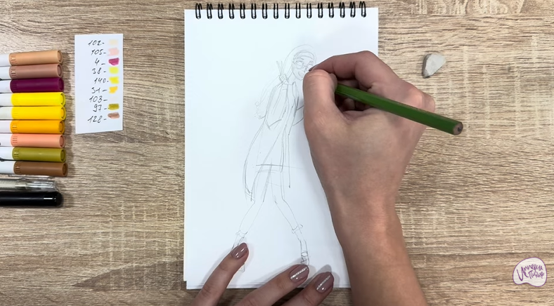 Рисуем Хани Лемон из "Город героев"