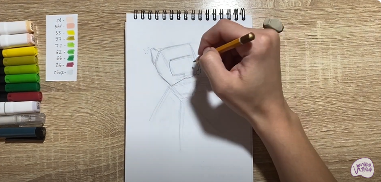 Рисуем Флай из "Геройчики"