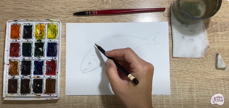 Рисуем Голец