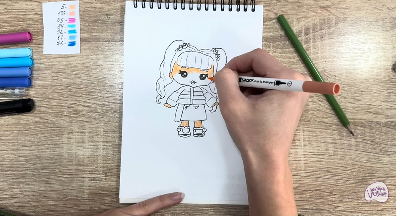 Рисуем Рори Блуберри