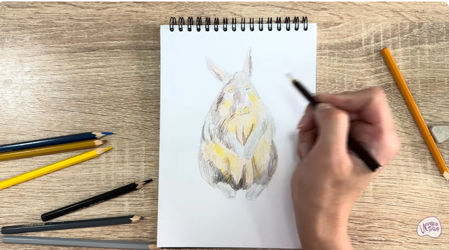 Рисуем Горная вискаша