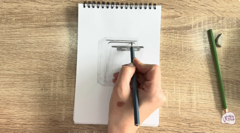 Рисуем Посудомоечная машина