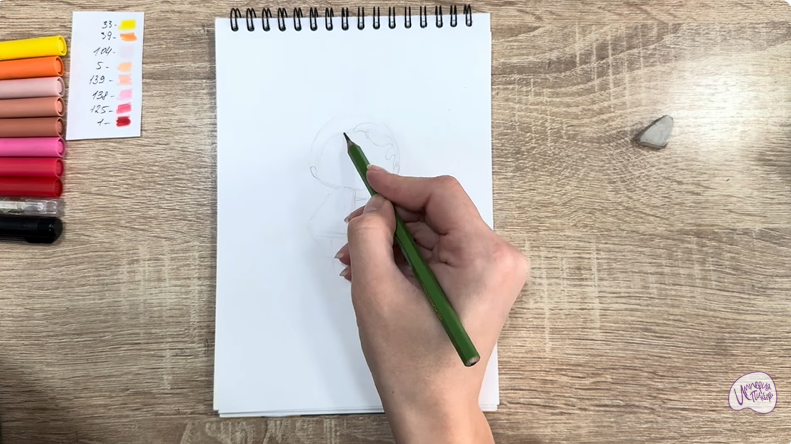 Рисуем Эмбер Синнамон