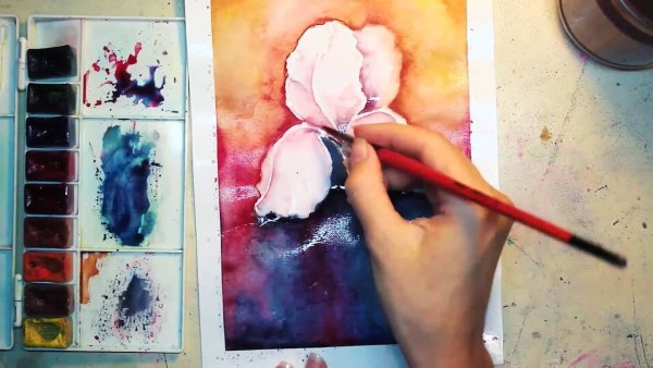 Рисуем Скетчбук для акварели