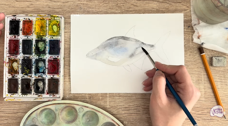 Рисуем Густера