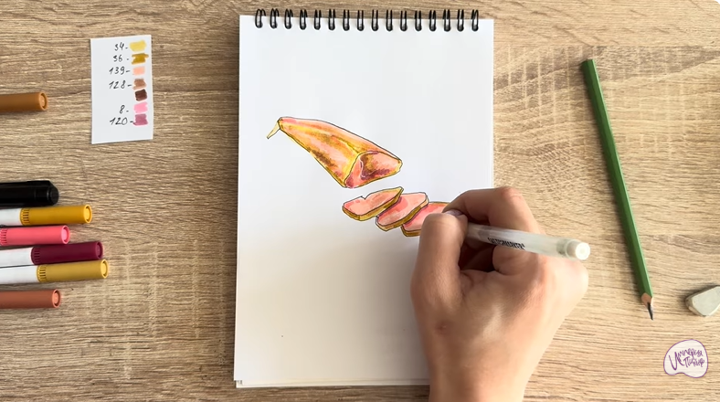 Рисуем Карпаччо