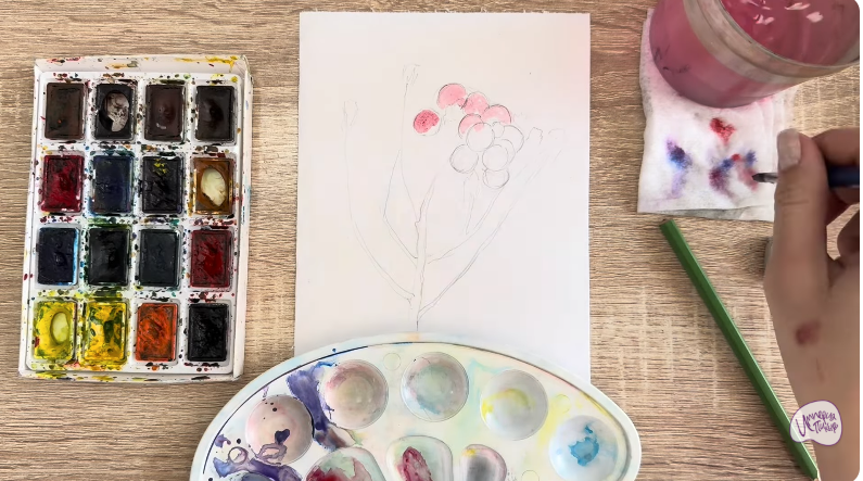 Рисуем Берцелия