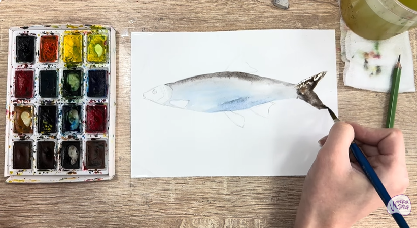 Рисуем Подуст