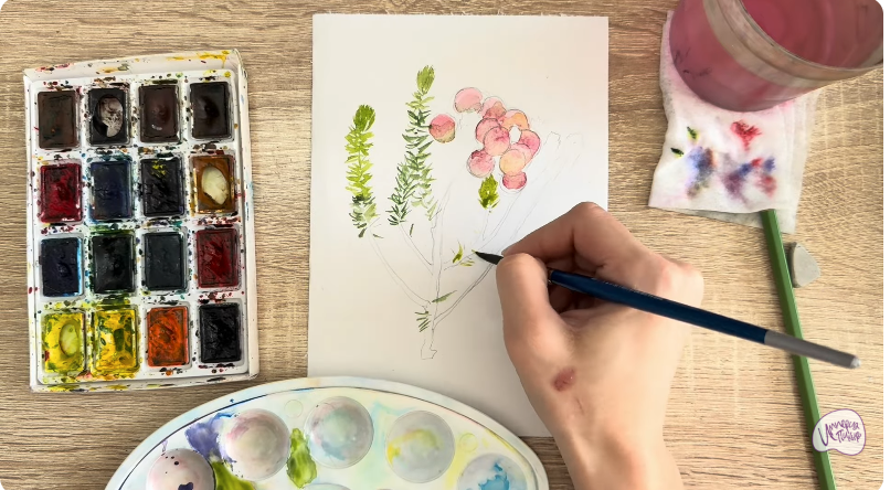 Рисуем Берцелия