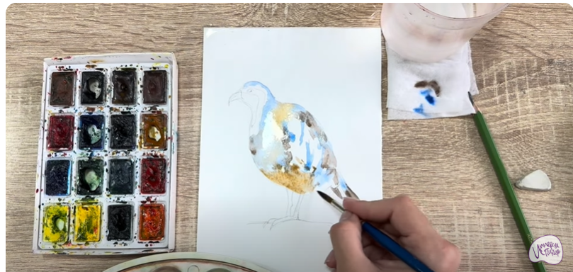 Рисуем Кеклик Рисуем Кеклик