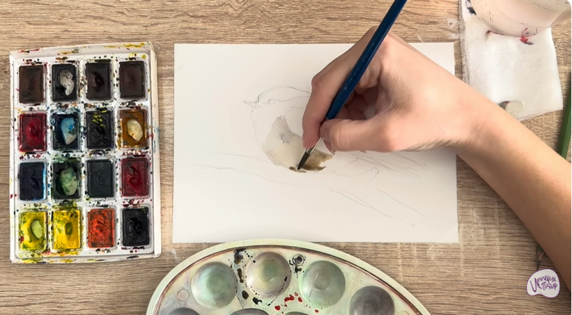 Рисуем Пухляк