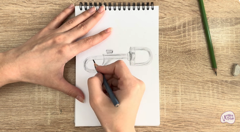 Рисуем Зацепной карабин