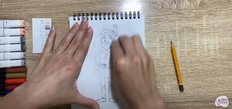 Рисуем Шотландец