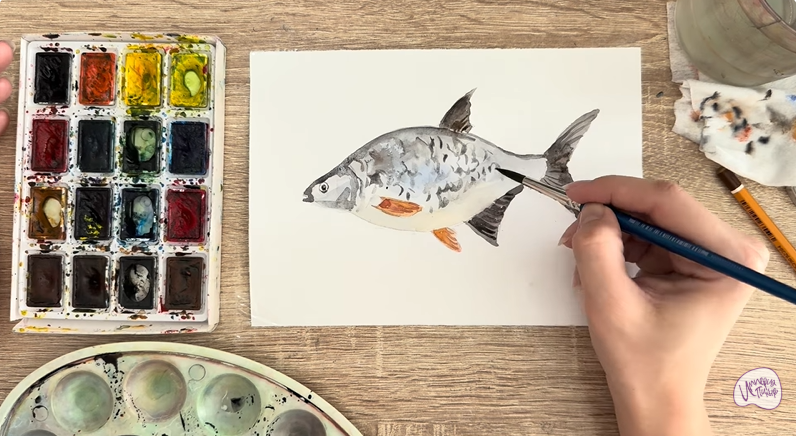 Рисуем Густера