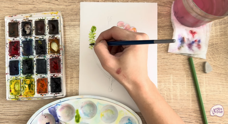 Рисуем Берцелия