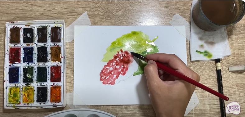 Рисуем Шелковица