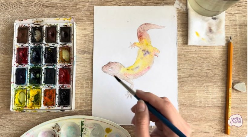 Рисуем Геккон