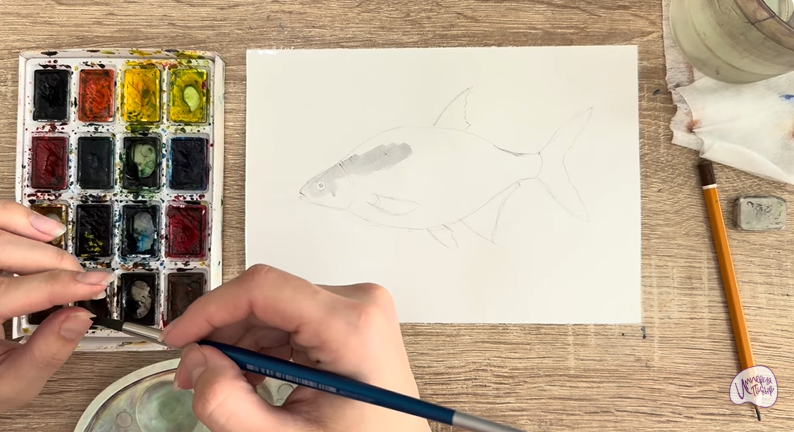 Рисуем Густера