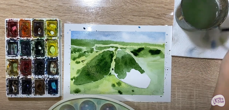 Рисуем Береги лес