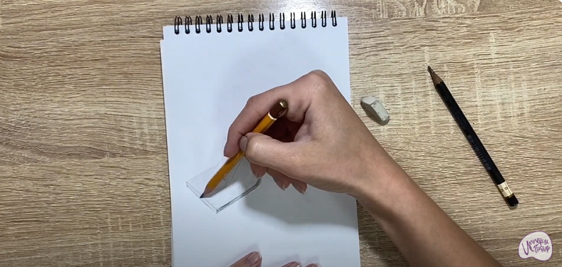 Рисуем Соединительная скоба