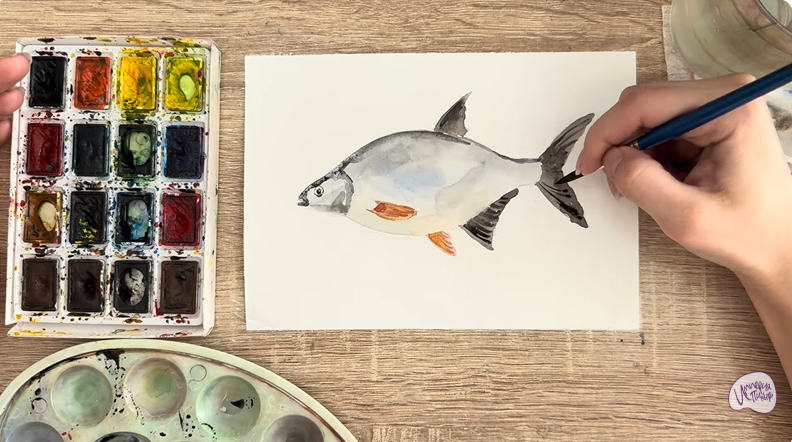 Рисуем Густера