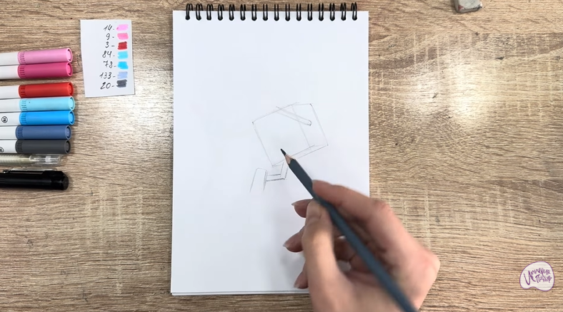 Рисуем Тяга из "Живой гараж"