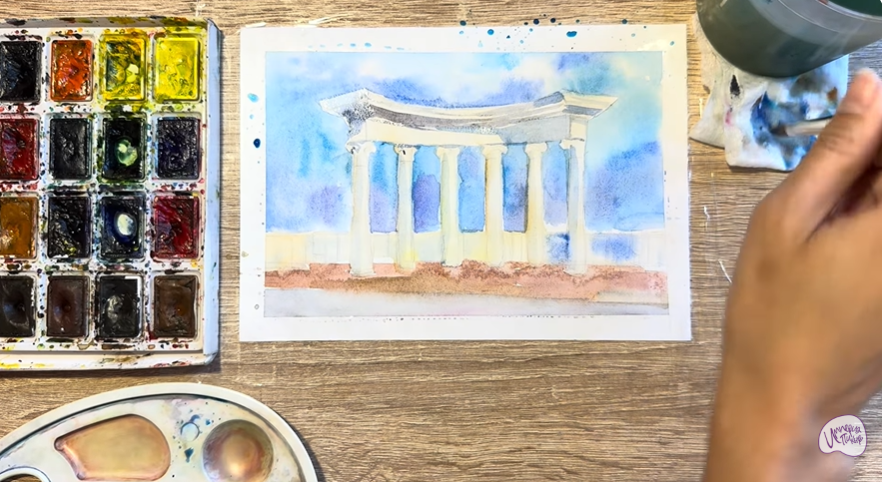 Рисуем Алушта