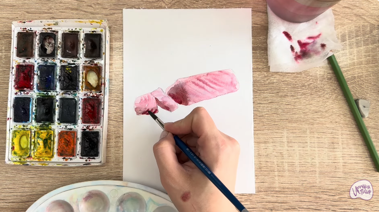 Рисуем Филе тунца