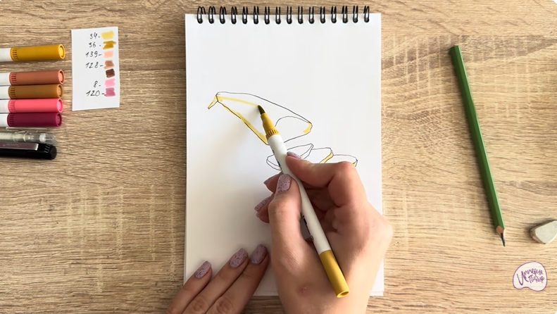 Рисуем Карпаччо