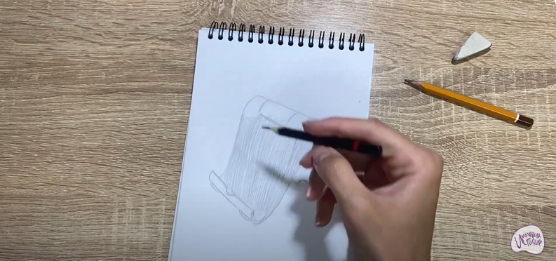 Рисуем Подставка для телефона