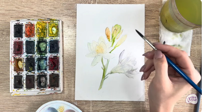 Рисуем Тубероза