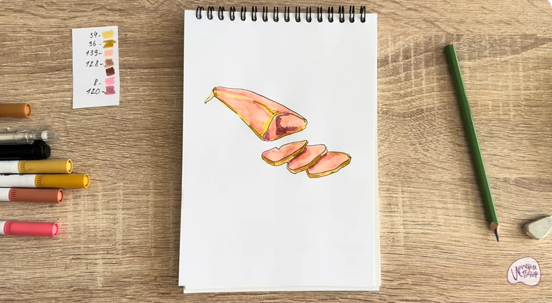 Рисуем Карпаччо