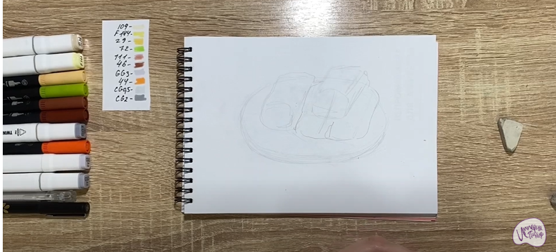 Рисуем Голубцы