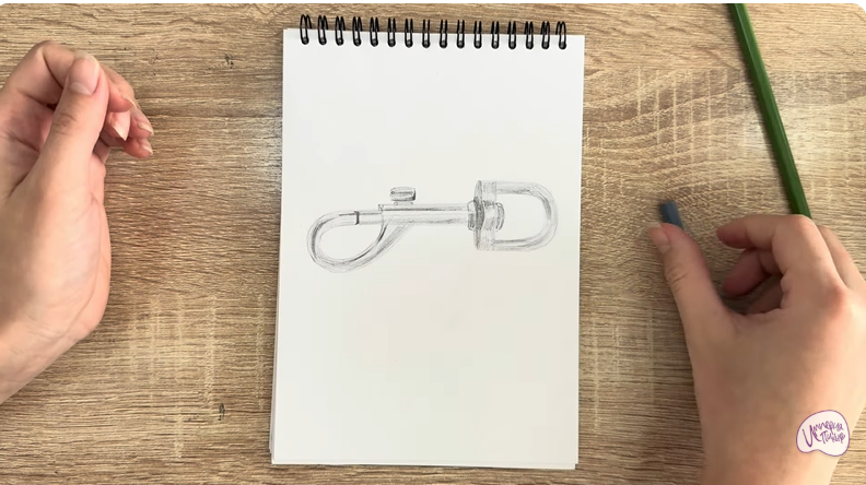 Рисуем Зацепной карабин