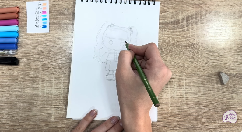 Рисуем Рори Блуберри