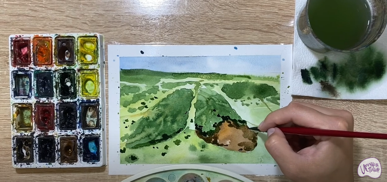 Рисуем Береги лес
