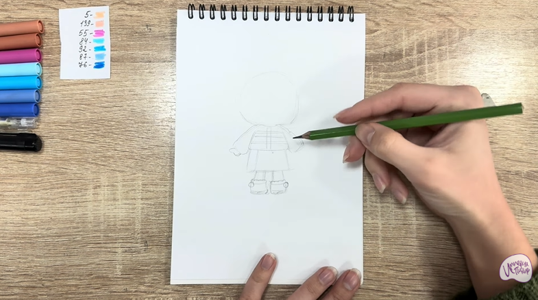 Рисуем Рори Блуберри