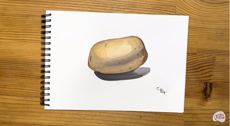 Рисуем Картошка