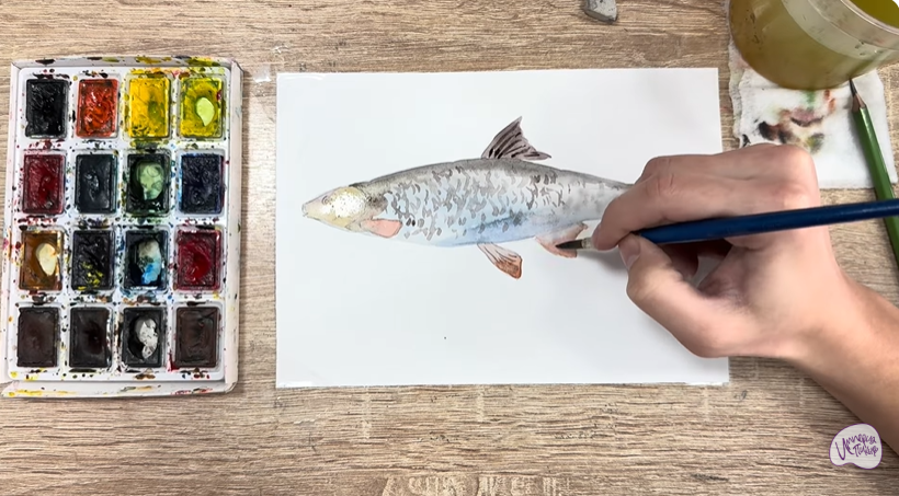 Рисуем Подуст