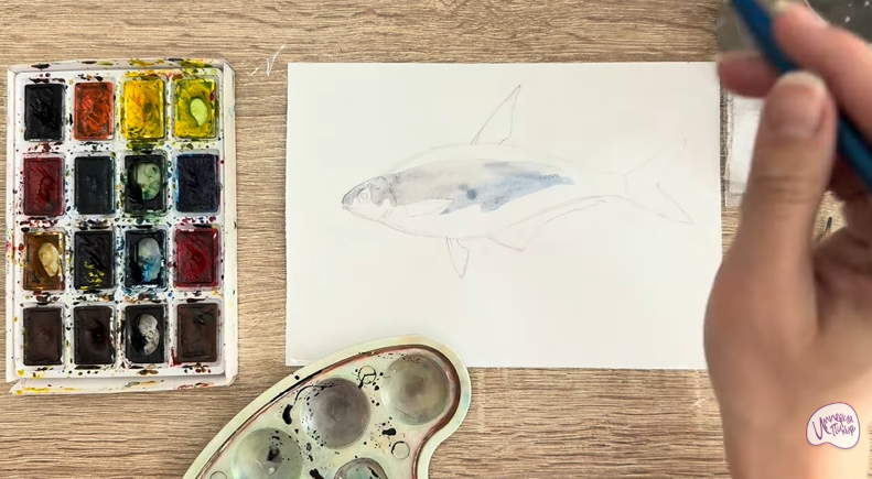 Рисуем Белоглазка