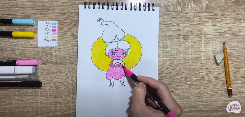 Рисуем Рози из "Семь Королевств"